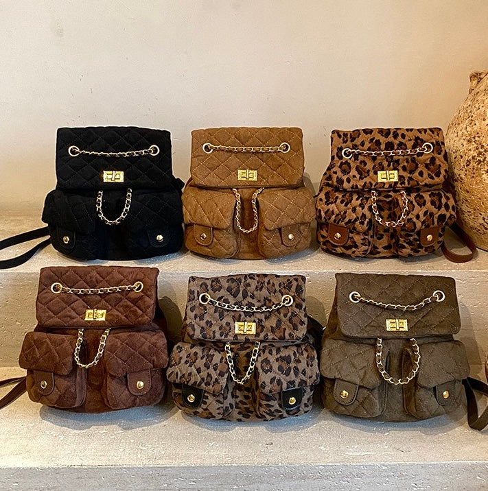 Montmartre Suede Backpack