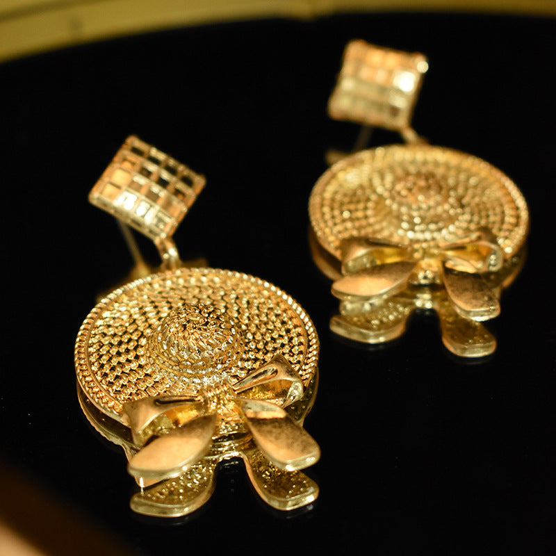 Vintage Belle-Bow Statement Earrings
