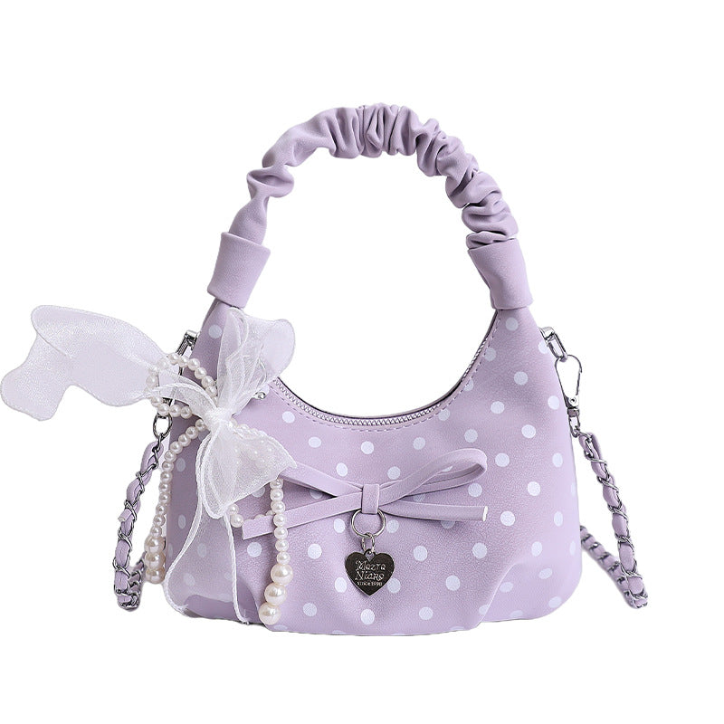 Dreamcloud Bow Bag - Candy Lilac