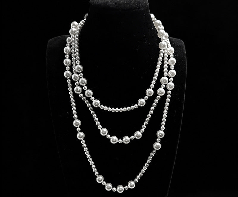 Belle Époque Pearl Layered Necklace