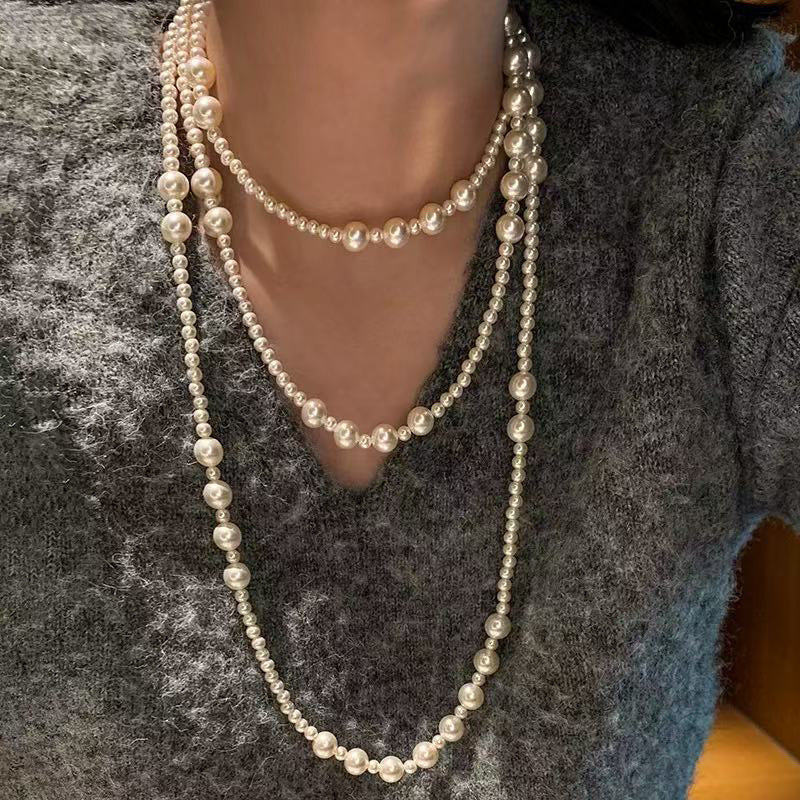 Belle Époque Pearl Layered Necklace
