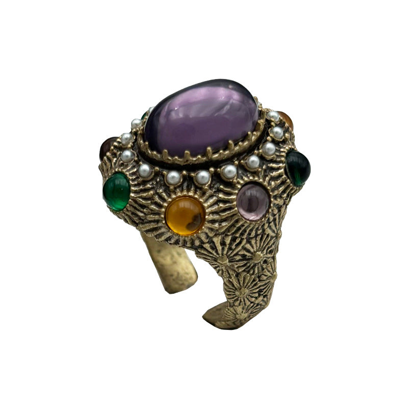Amethyst Palace Ring