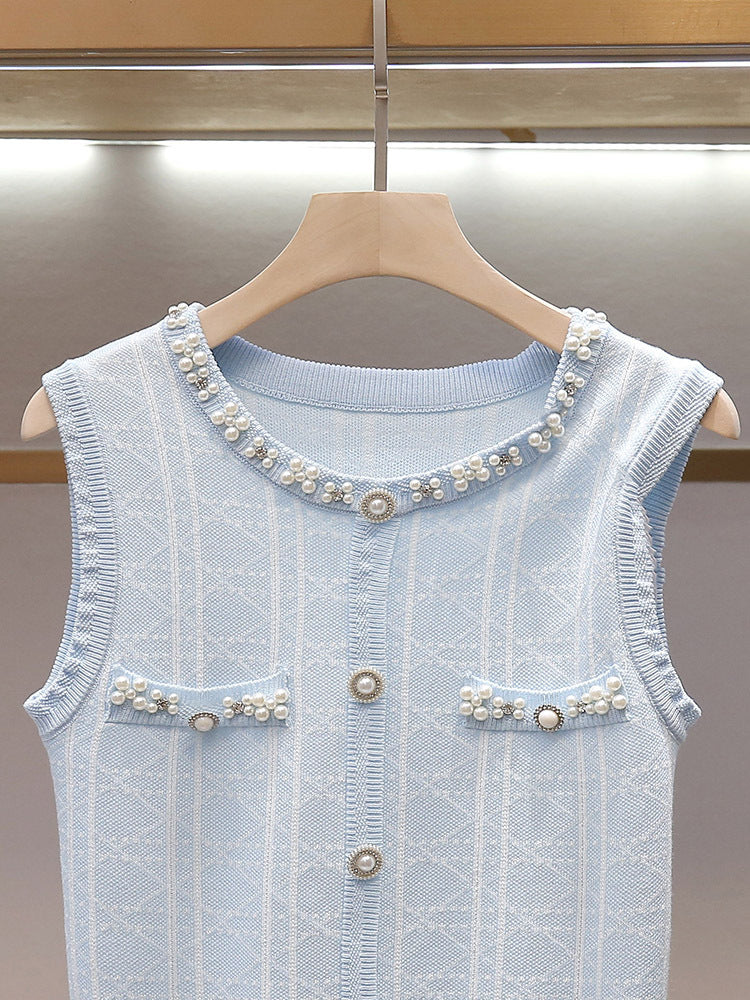 Parisian Pearl Knit Top