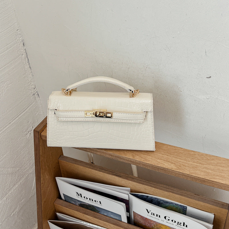 Parisian Lock Bag - Espresso Brown