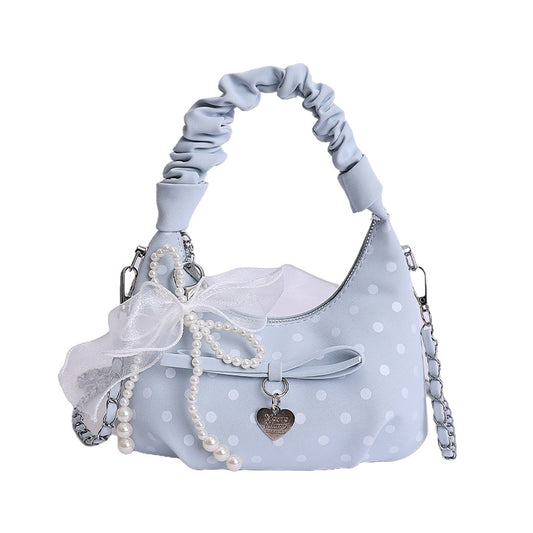 Dreamcloud Bow Bag - Skyline Blue