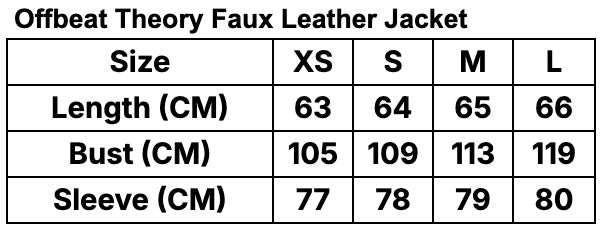Offbeat Theory Faux Leather Jacket - Espresso Brown