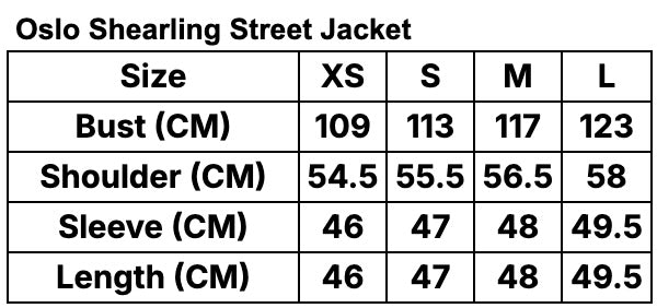 Oslo Shearling Street Jacket - Caramel Beige