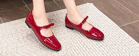 Parisian Bow Ballet Flats - Midnight Black