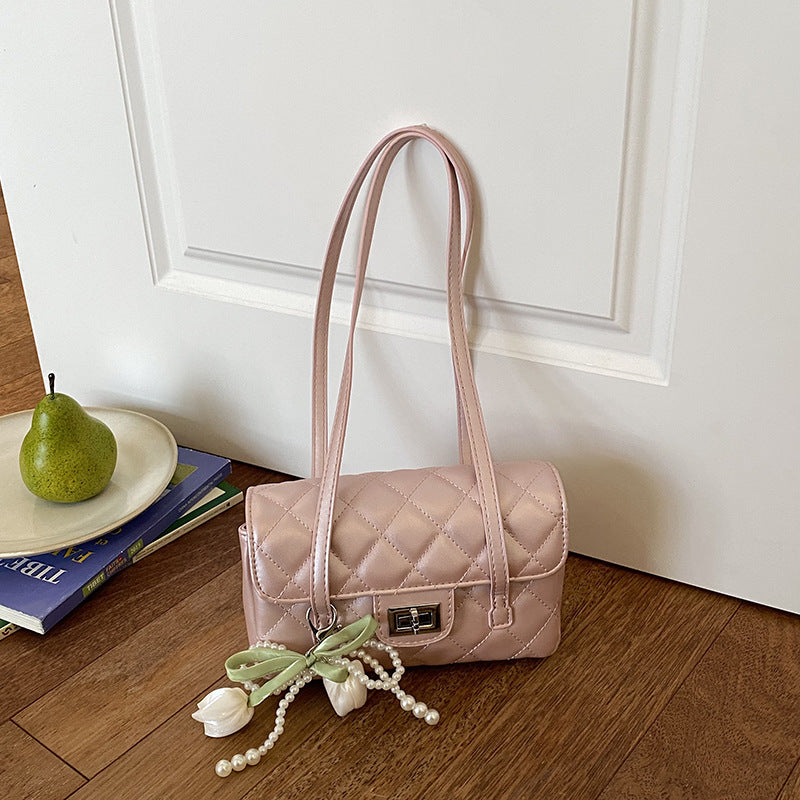 Parisian Classic Shoulder Bag - Midnight Black