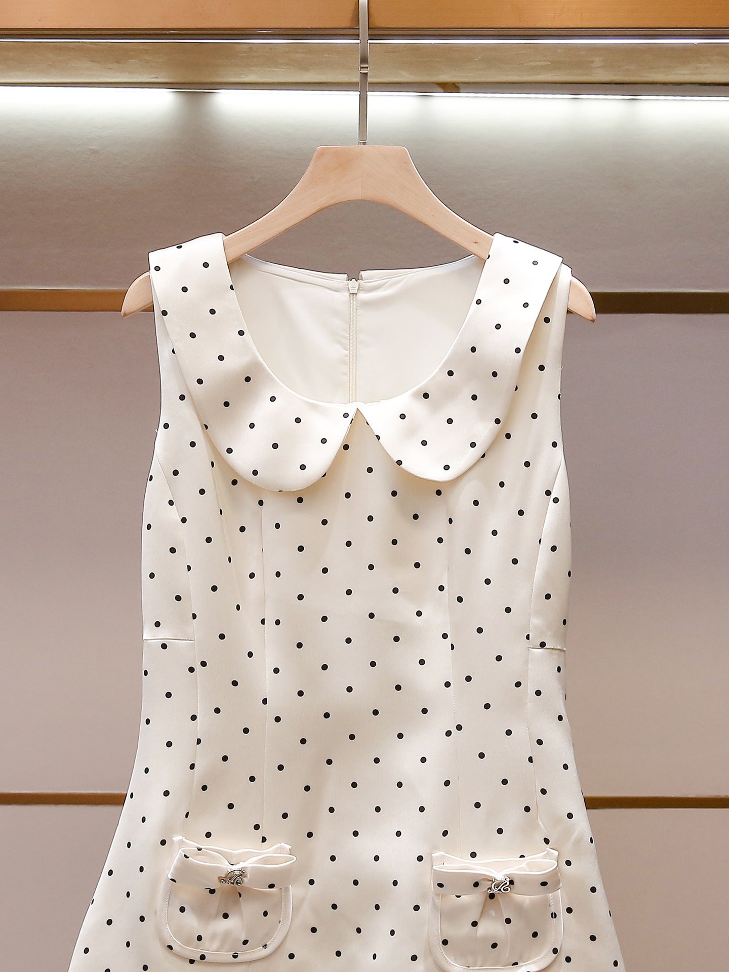 Parisian Heiress Polka Dress
