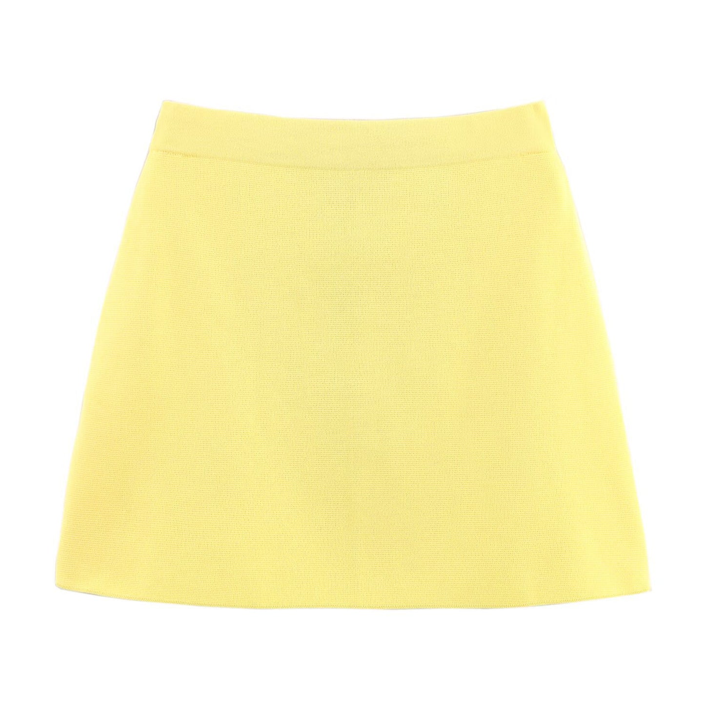Parisian Knit Skirt - Lemon Sorbet