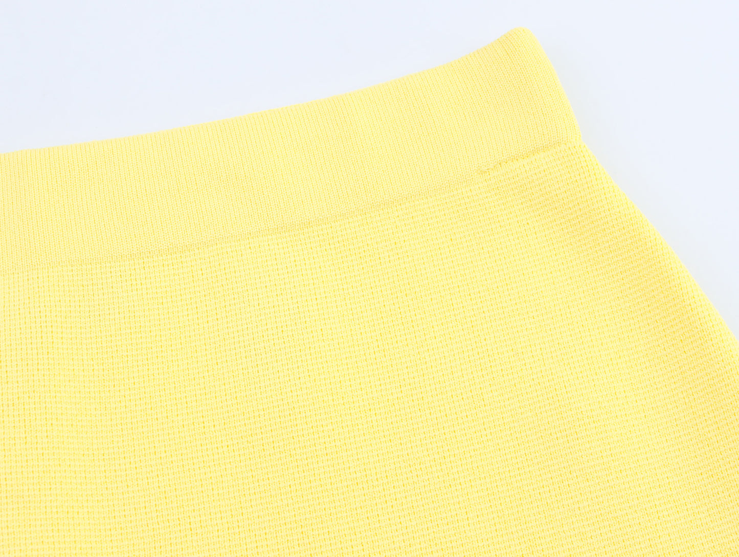 Parisian Knit Skirt - Lemon Sorbet