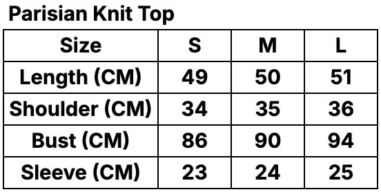Parisian Knit Top - Powder Pink