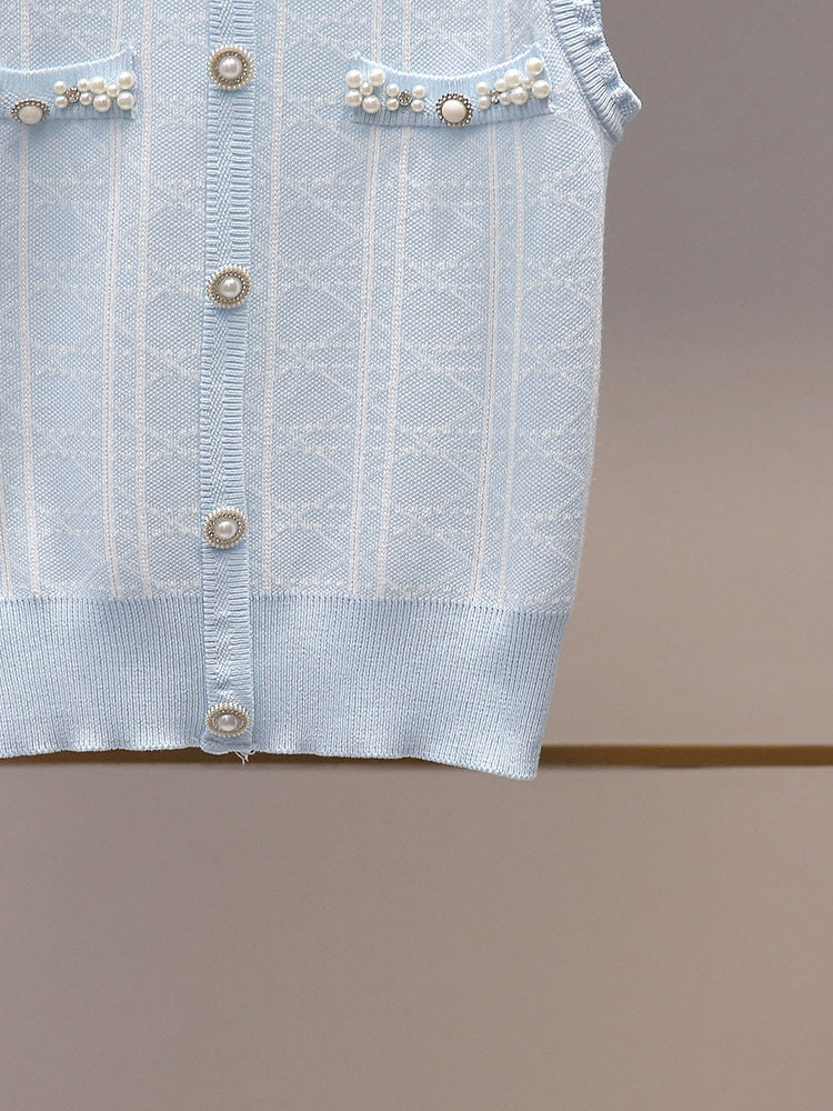 Parisian Pearl Knit Top