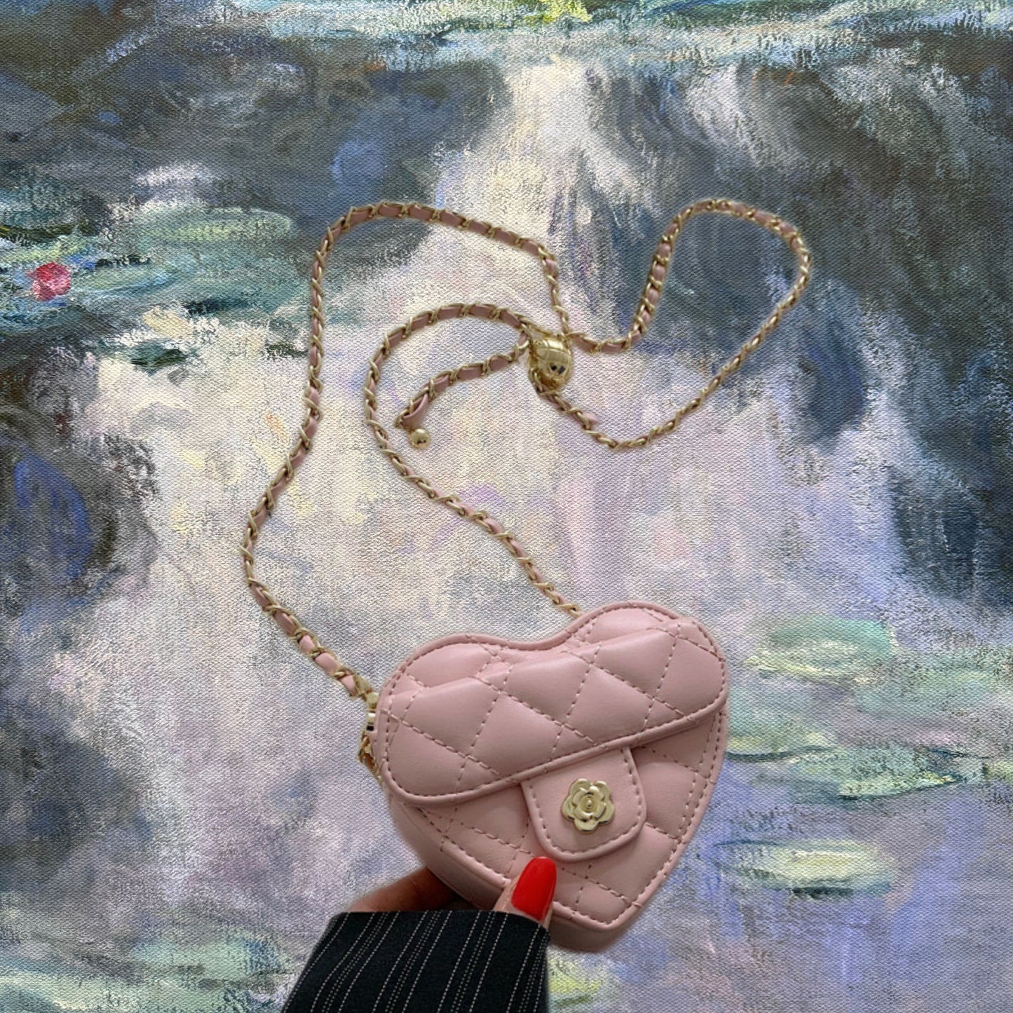 Parisian Romance Mini Heart Bag