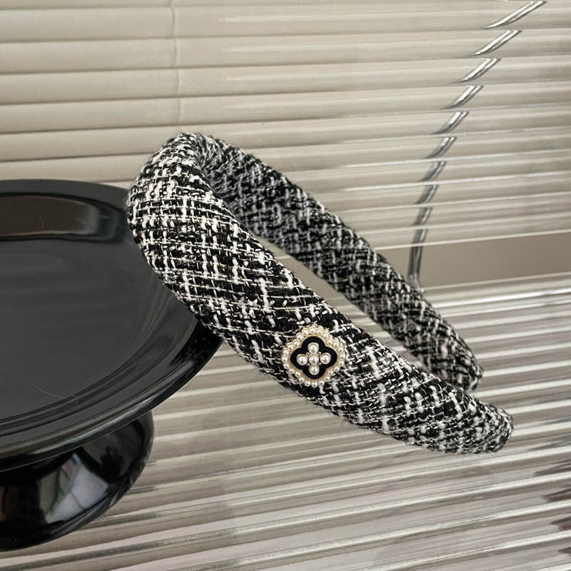Pearl Heirloom Headband - Classic White