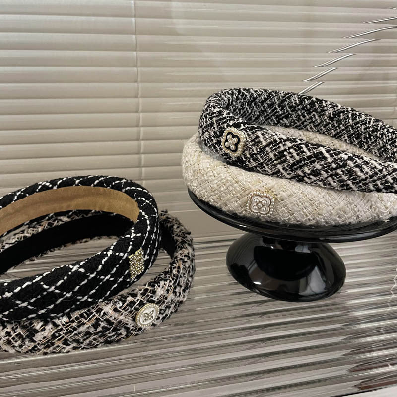 Pearl Heirloom Headband - Classic White
