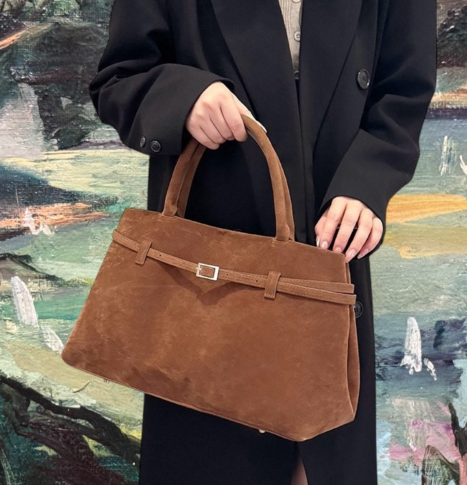 Metropolitan Suede Tote