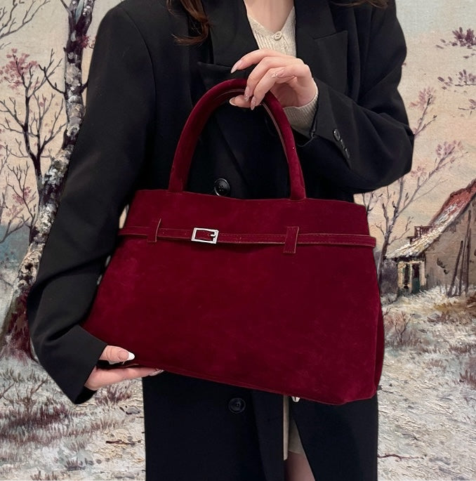 Metropolitan Suede Tote