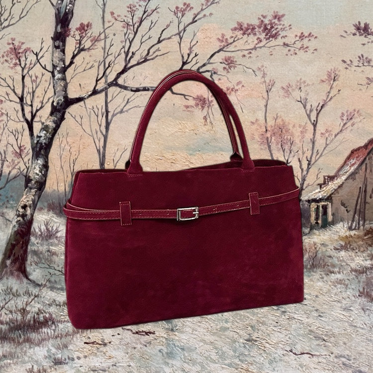 Metropolitan Suede Tote