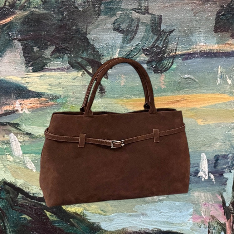 Metropolitan Suede Tote