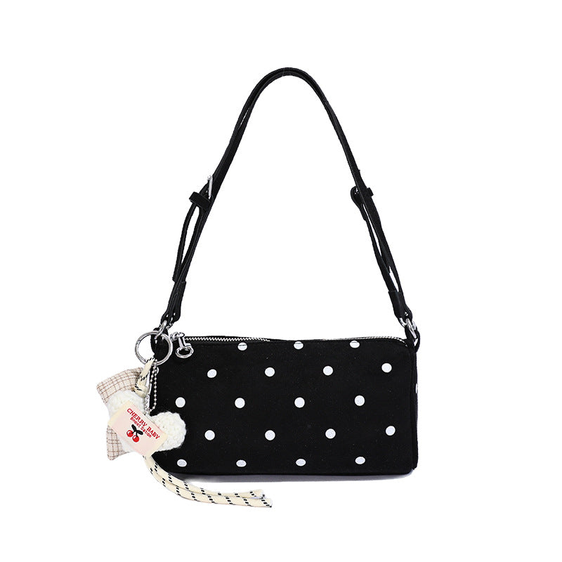 Poka Barrel Bag - Midnight Black