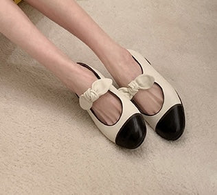Princess Bow Ballet Mary Janes - Midnight Black