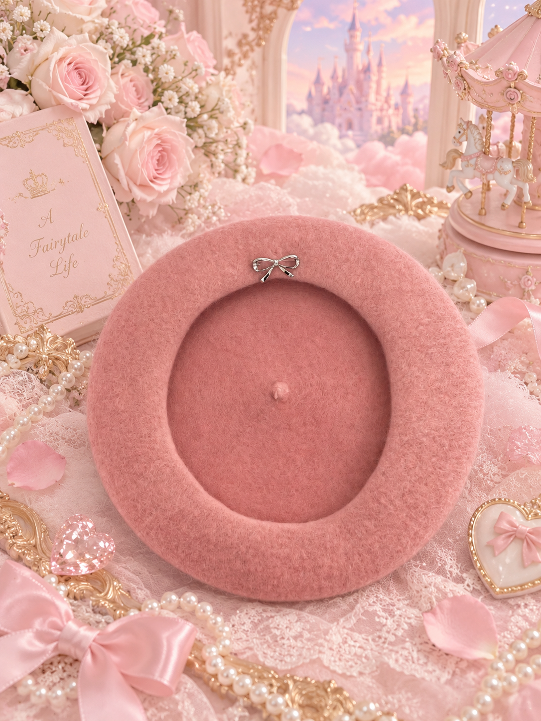 Princess Bow Beret