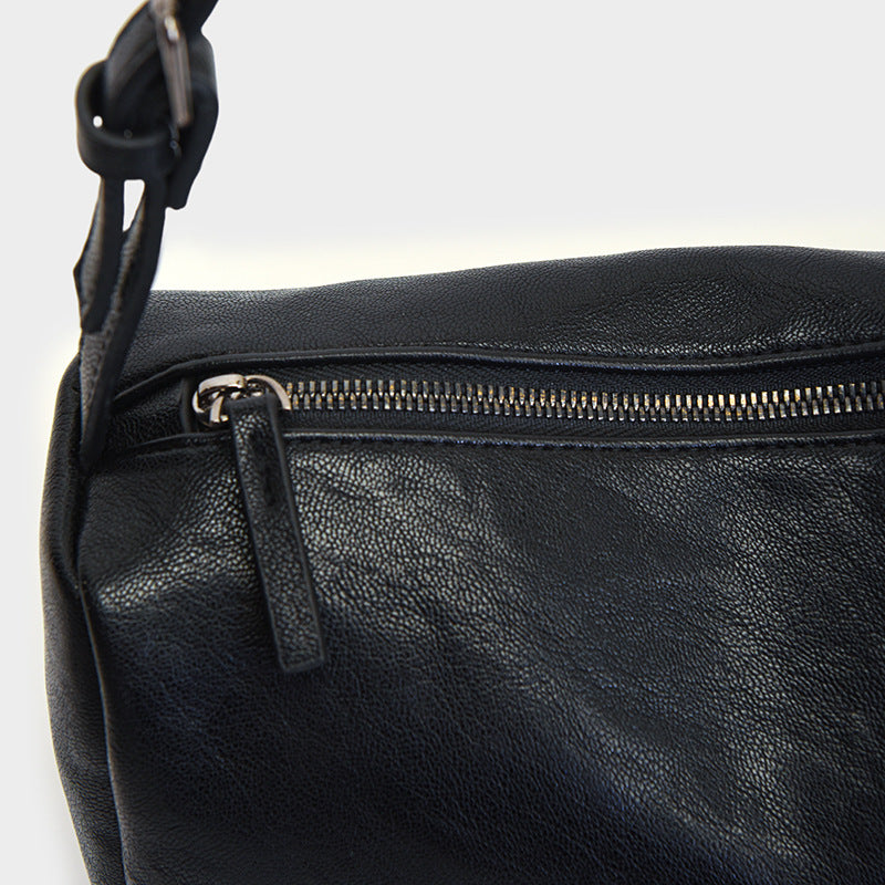 Pure Hue Barrel Bag - Suede Espresso