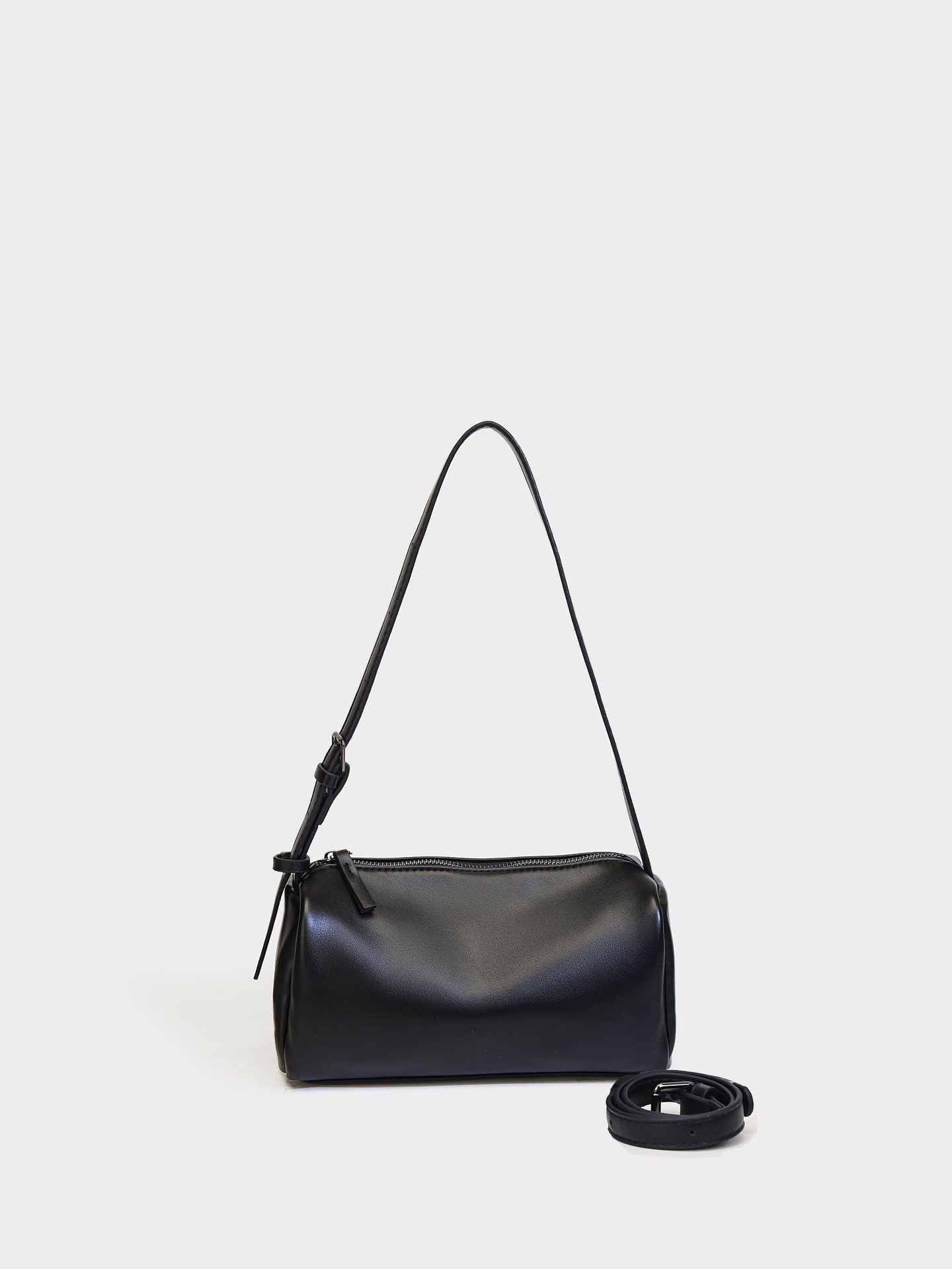 Pure Hue Barrel Bag - Suede Espresso