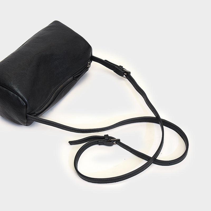 Pure Hue Barrel Bag - Suede Espresso