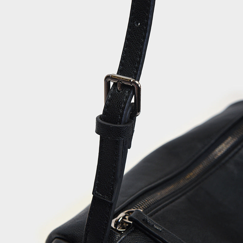 Pure Hue Barrel Bag - Suede Espresso