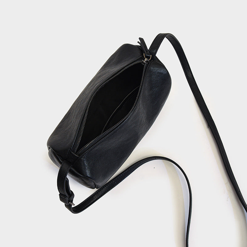 Pure Hue Barrel Bag - Suede Espresso