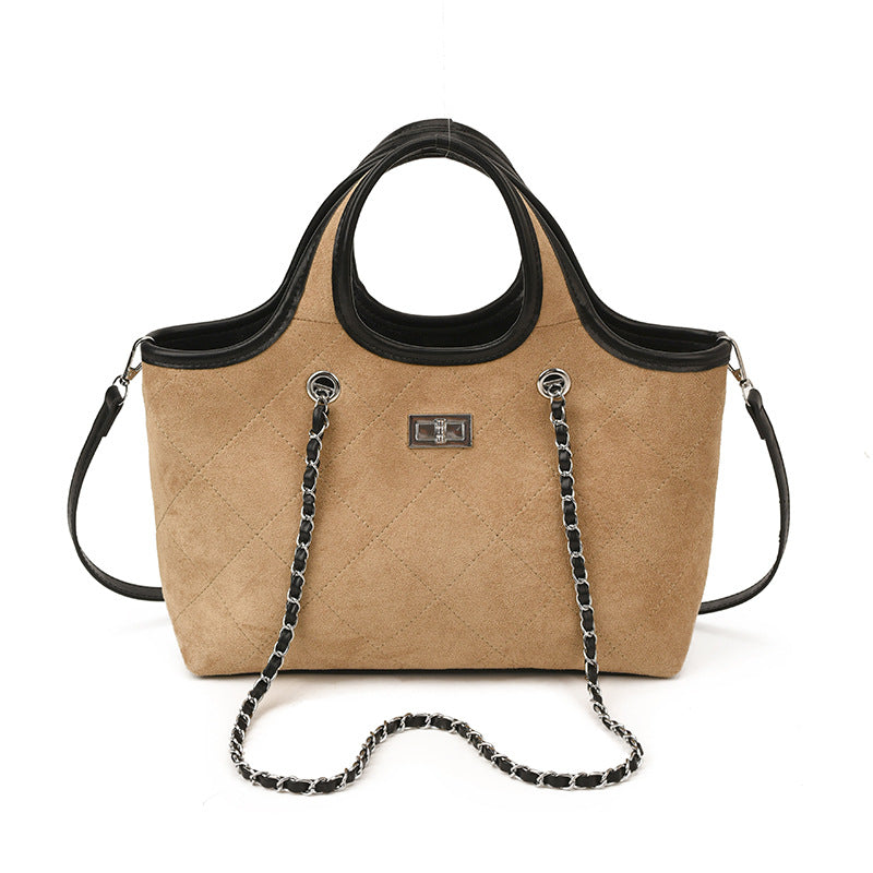 Riviera Suede Tote