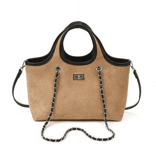 Riviera Suede Tote