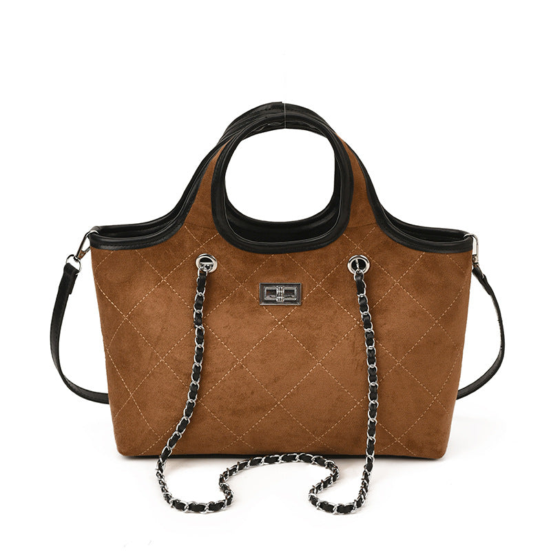 Riviera Suede Tote