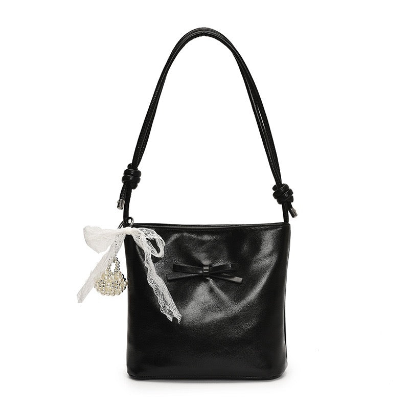 Romantic Bow Bucket Bag