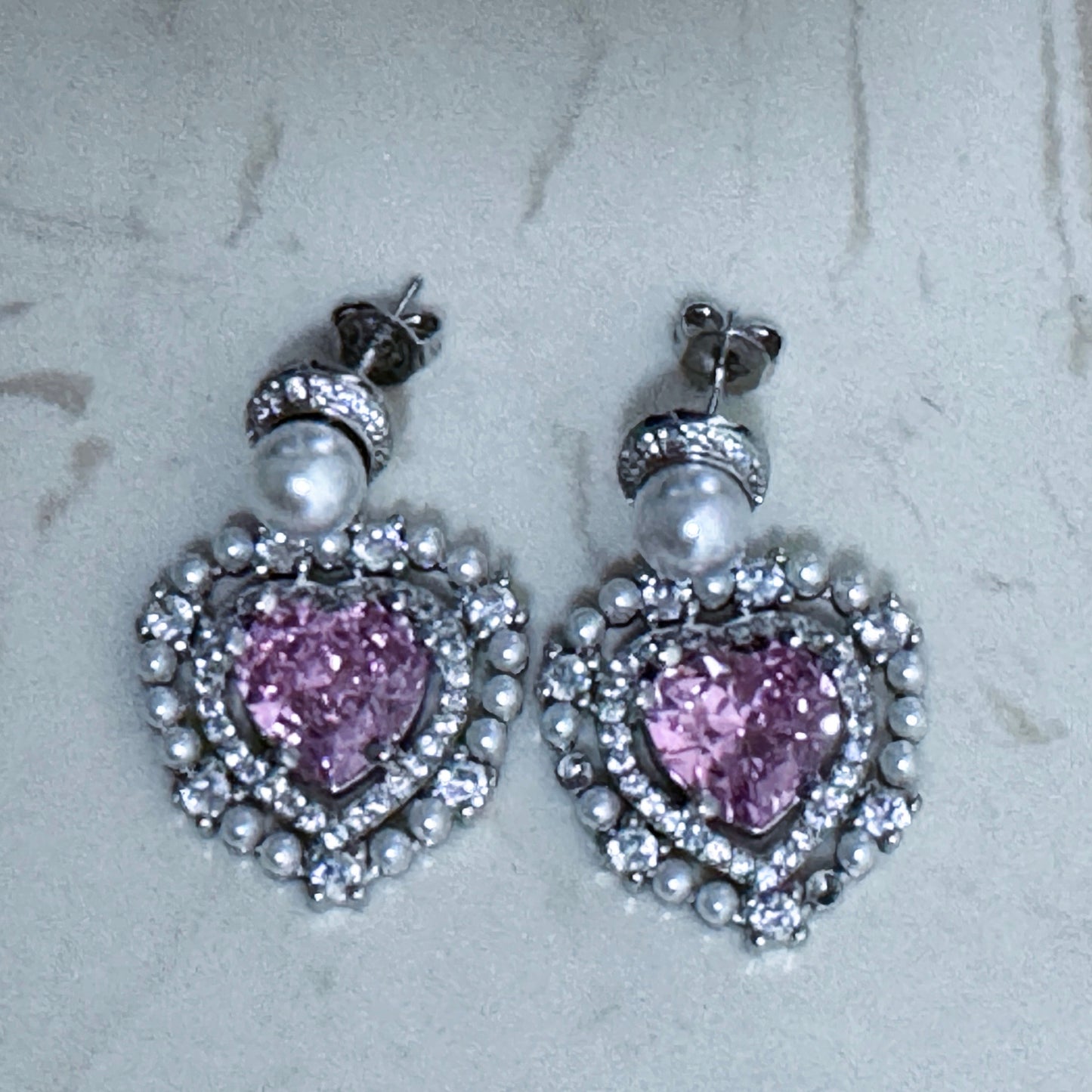 Romantic Heart Earrings