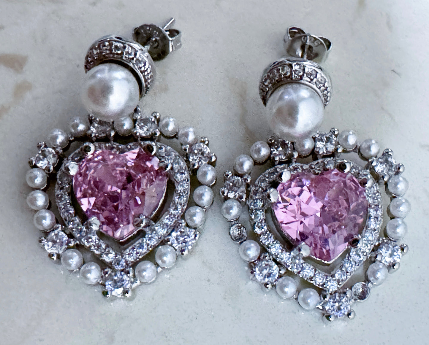 Romantic Heart Earrings