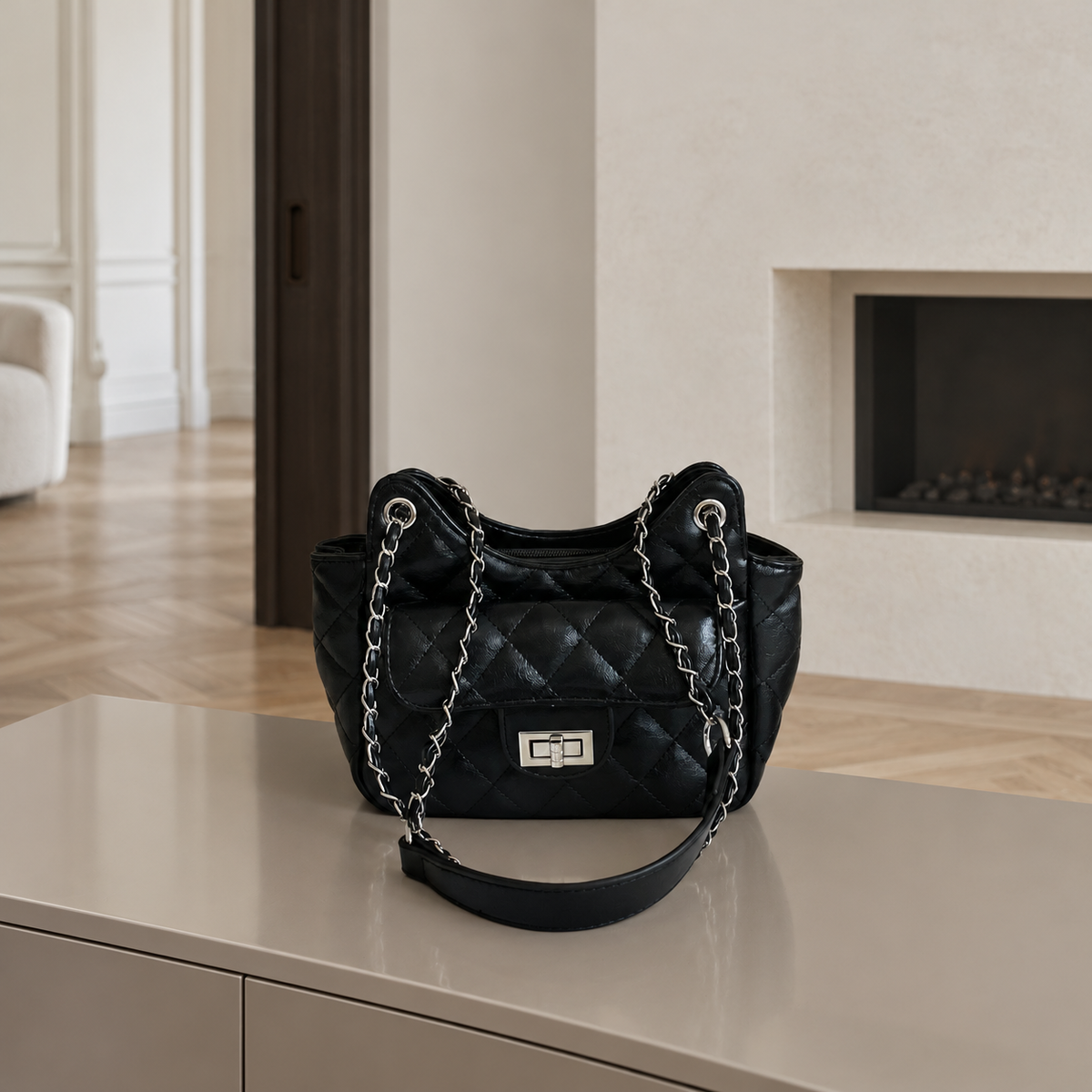 Rue Saint-Honoré Shoulder Bag - Blanc White