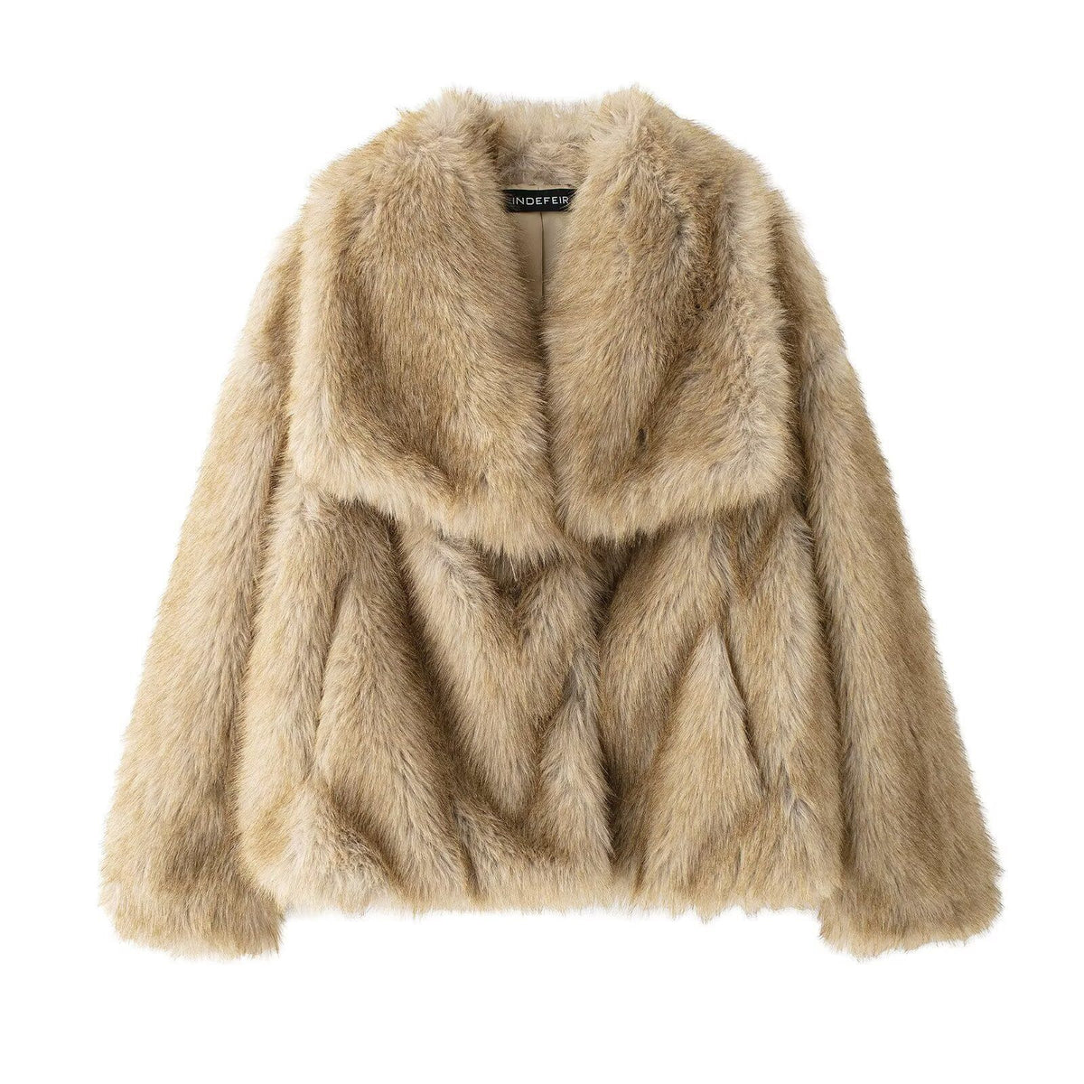 Savage Instinct Faux Fur Coat - Savage Brown