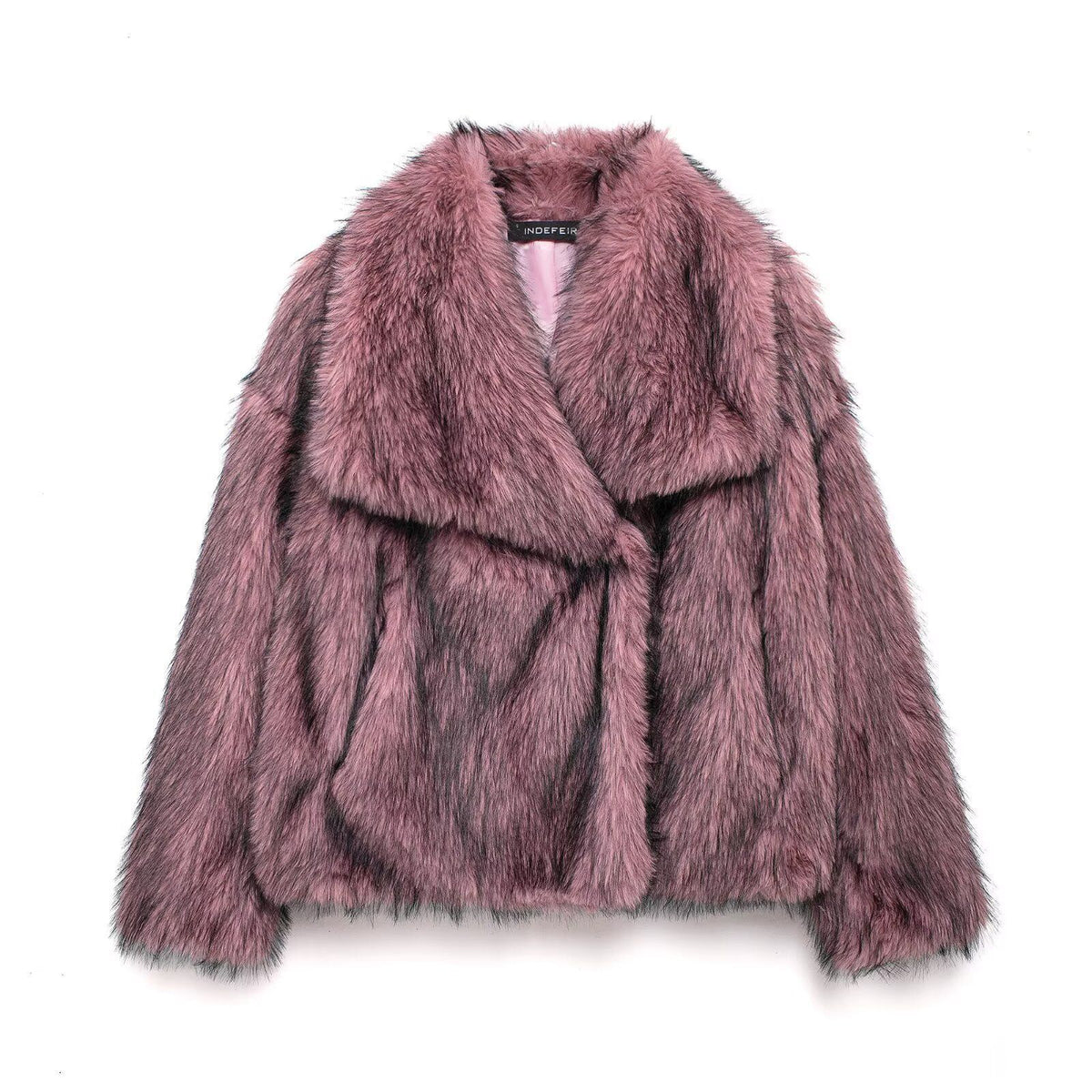 Savage Instinct Faux Fur Coat - Savage Brown