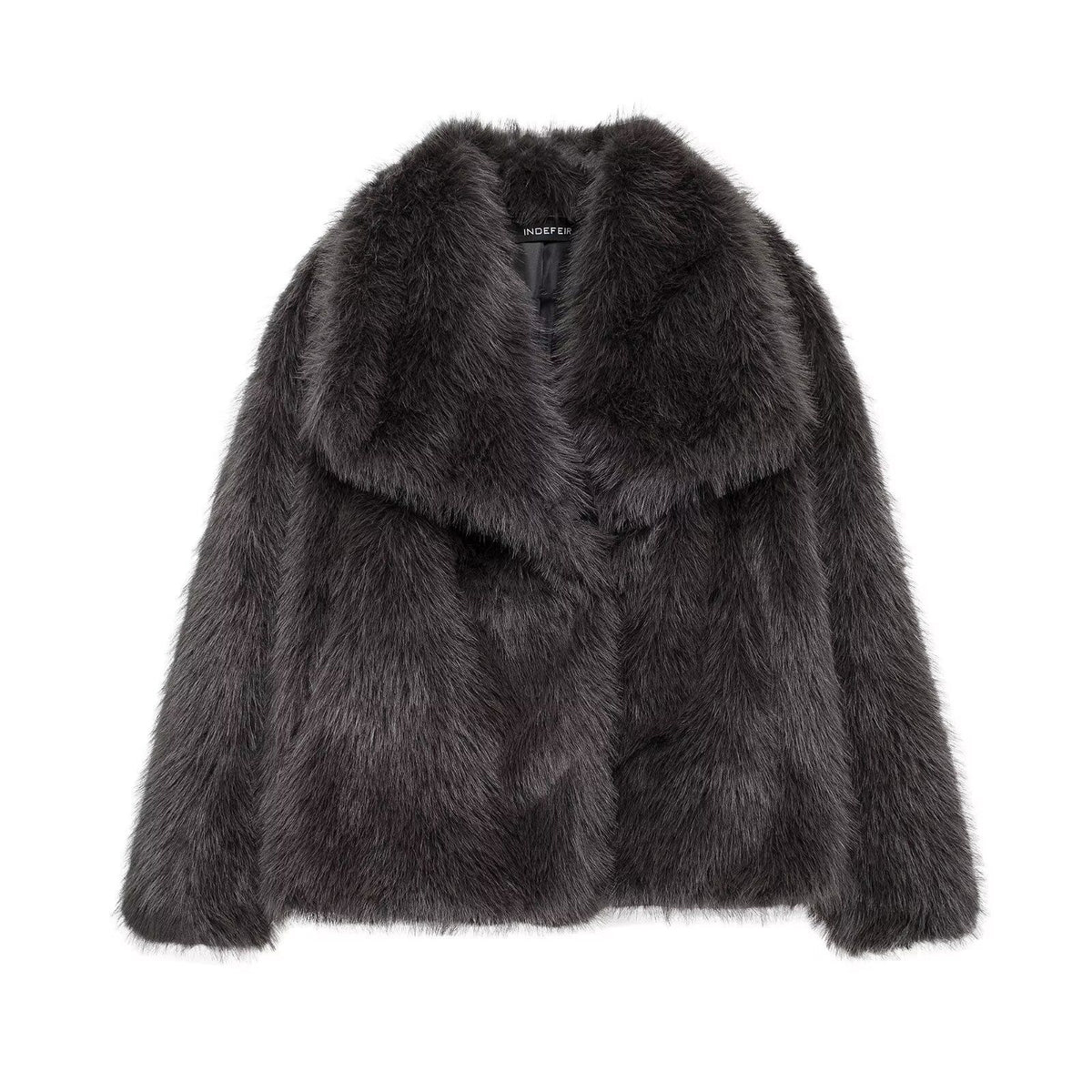 Savage Instinct Faux Fur Coat - Savage Brown