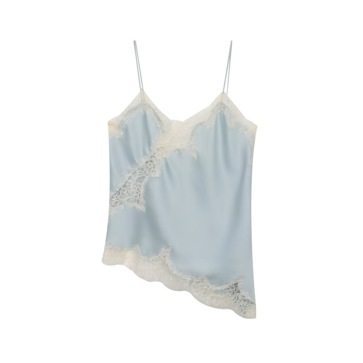 Second Skin Lace Camisole - Midnight Black