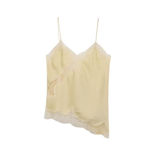 Second Skin Lace Camisole - Soft Yellow