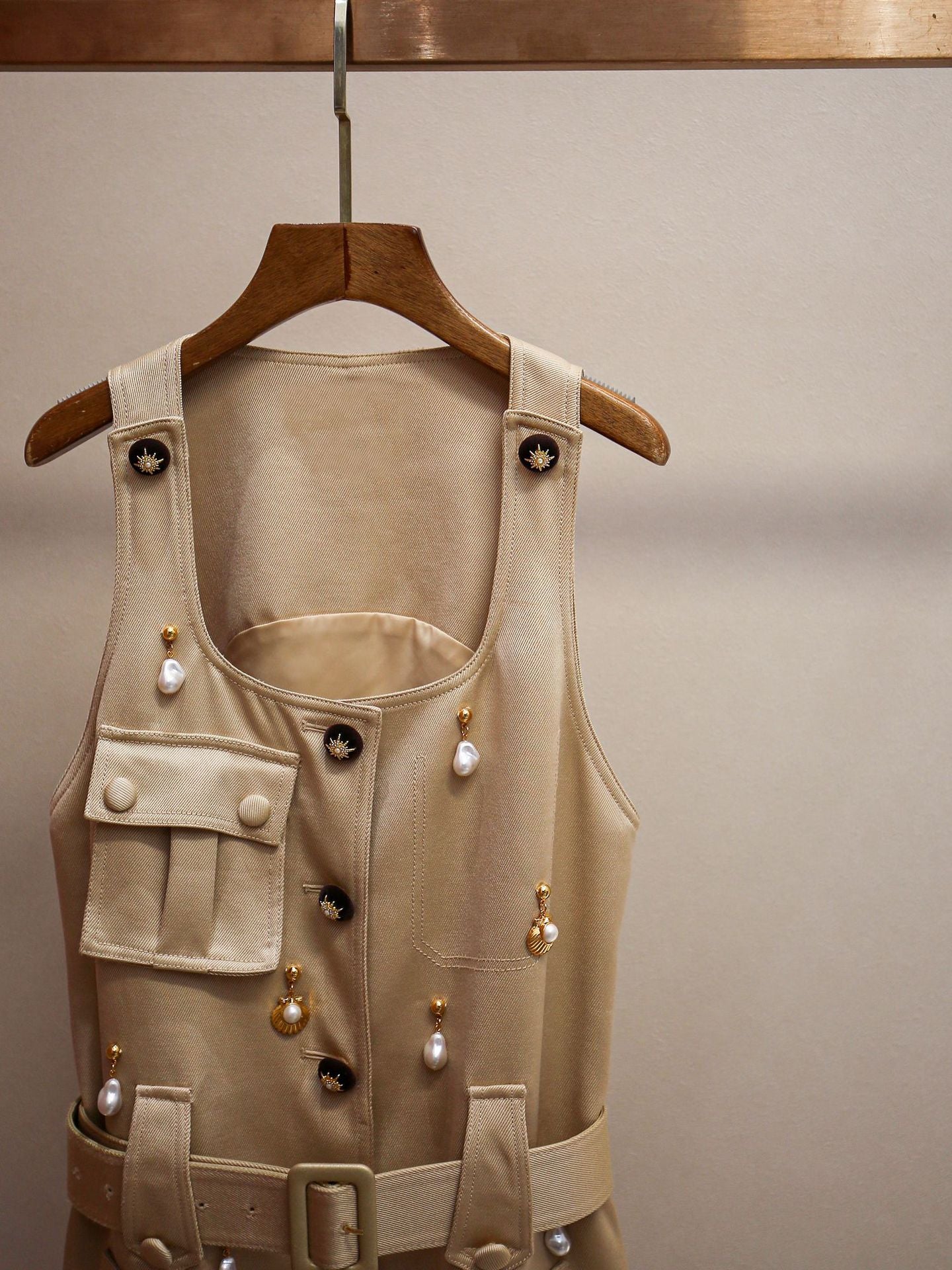 Signature Pendant U-Neck Dress