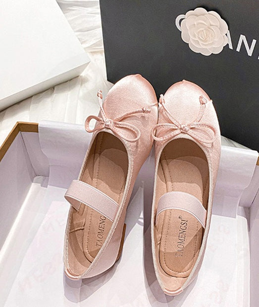 Silk Ballet Mary Janes - Blanc White