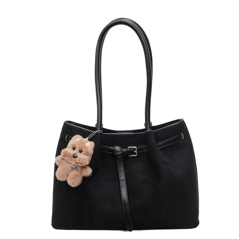 Soho Edit Suede Tote