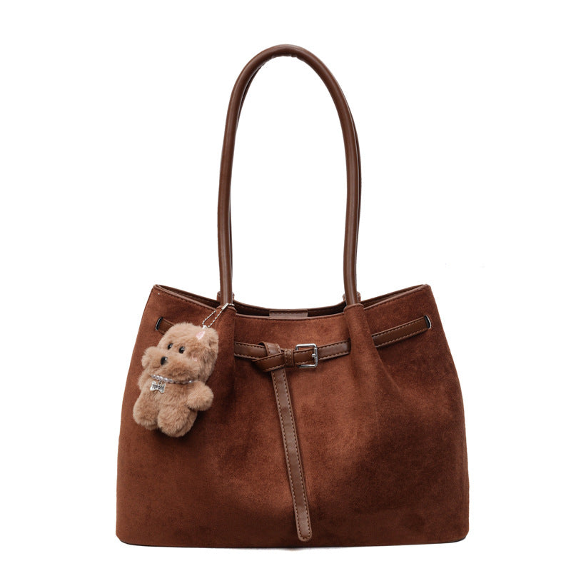 Soho Edit Suede Tote