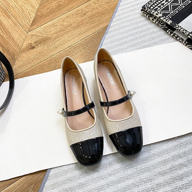 Starlight Mary Janes - Midnight Black